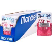 MONGE Grill Pouch Пауч для стерилизованных кошек с итальянской телятиной 0,085 кг