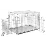 TRIOL Клетка для животных c 2 дверцами, цинк, 450*300*375 мм