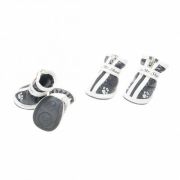 TRIOL Ботинки для собак серебрянные с «лапками» 45*35*45 мм