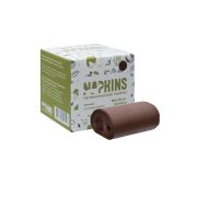 NAPKINS БИОпакеты гигиенические для выгула собак средних и крупных пород коричневые 24*36см, 4*20 шт