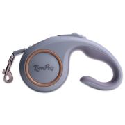 LION PR8805-2 Поводок-рулетка, зелёный-серый, S, длина 3 м