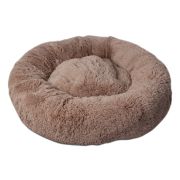 LION LM-140-BR Лежанка, Пончик, коричневый (съемный чехол), 40 см