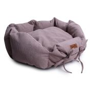 LION LP651 Лежанка, BELLA Siesta, светло-бежевый, 58*60*22 см