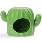TRIOL Домик для мелких животных керамический «Кактус», 120*80*80 мм