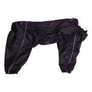 LION SLM-2124 Дождевик для собак на девочку, черный, 5, спинка 74, шеи 50-68, грудь 66-90 см