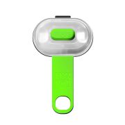 MAX&MOLLY Matrix Ultra LED Фонарик на ошейник/шлейку/поводок для собак, салатовый 15 смx8 смx4,5 см