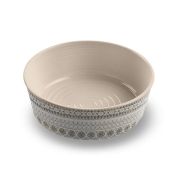 TARHONG Миска для животных «Moroccan» бежевая с рисунком 1890 мл