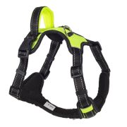 КАСКАД SPORT Шлейка нейлон с ручкой, S, обхват груди 42-50см, зеленая