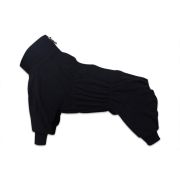 LION Комбинезон для собак ,мальчик,флис,чёрный размер S,спинка 45см