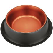 TRIOL Миска металлическая интерьерная на силиконовой резинке «Техно», 0,4 л