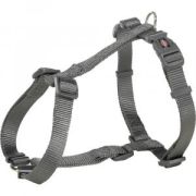 TRIXIE Premium H-harness Шлейка XXS–XS: 20–32 см/10 мм, графит