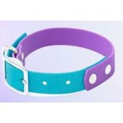 МОСЬКИ АВОСЬКИ Ошейник из биотана S 20мм,21-29см голубой/фиол