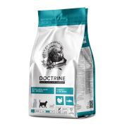 DOCTRINE Сухой беззерновой корм для стерилизованных кошек с индейкой и лососем 3 кг