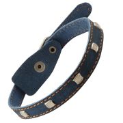GAMMA Ошейник с украшением кожаный, 15*410 мм