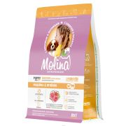 MOLINA Сухой корм для щенков и молодых собак мелких пород с индейкой и ягнёнком 0.8 кг
