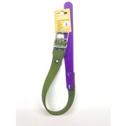 МОСЬКИ АВОСЬКИ Ошейник из биотана L 25мм,35-45см хаки/фиолетовый