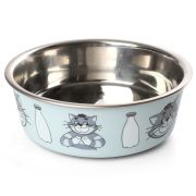 TRIOL Миска металлическая на резинке, Союзмультфильм, Простоквашино «Матроскин», 0,15 л