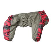 LION Зимний комбинезон для собаки на девочку, хаки, 5, спинка 74, шея 50-68, грудь 66-90 см