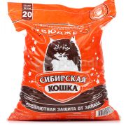 СИБИРСКАЯ КОШКА Наполнитель впитывающий Бюджет 20 л