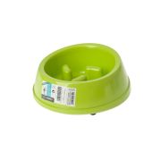 M-PETS Миска для медленного поедания, зеленая 0,45 л