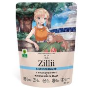 ZILLII Пауч для стерилизованных кошек с лососем в соусе 0,085 кг