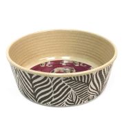 TARHONG Миска для собак и кошек «Safari Elephant», бежево-коричневая 950 мл