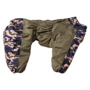 LION Зимний комбинезон для собаки на мальчика, серый, 6, спинка 81, шея 56-80, грудь 72-102 см