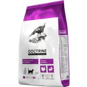 DOCTRINE Сухой беззерновой корм для кошек с чувствительным пищеварением с индейкой и кроликом 0,8 кг
