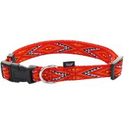 TRIOL Ошейник нейлоновый «Мехико» M, оранжевый, 20*340-490мм