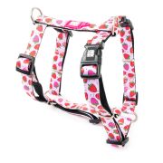 MAX&MOLLY Шлейка для собак Н-образная, Клубничные мечты, S, 120x120x30 мм