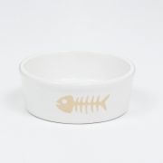 AMIGOS Миска керамическая, белая 10*10*3,8 см, 0,18 л