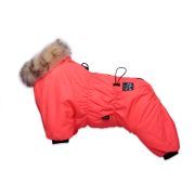 LION Nice-Style SLPK137 Комбинезон для собак, девочка, коралловый, XХL, спинка 36, шея 28-40, грудь 44-60 см