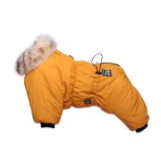 LION Nice-Style KLPK133 Комбинезон для собак, мальчик, горчичный, L, спинка 32 см, шея 25-34 см, грудь 36-44 см