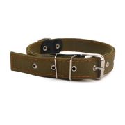 RICH BREED Ошейник брезентовый, двойной, №20, 40 см
