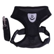 Шлейка с поводком LionPets нейлоновая LP-2301 (Размер S обхват груди 34 см, шея 24 см, поводок 1,2м*1,5 см)