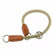 FERPLAST Derby Ошейник-удавка CS12/50 сизо-серый, эко-кожа с нейлоновым шнуром