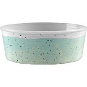 TARHOG Desert Wash Миска для животных, бело-зелёная, 17х5,9 см, 950 л