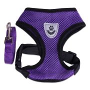 LION LP-2303 Шлейка с поводком нейлоновая, L, грудь 46 см, шея 34 см, поводок 1,2 м*1,5 см