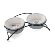 TRIOL Миска керамическая на подставке, Союзмультфильм, Простоквашино «Матроскин и Галчонок», 2*0,25 л