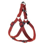 TRIOL «Стандарт» Шлейка нейлоновая для собак (L, Красная, 25*650-990 мм)