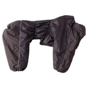 LION Зимний комбинезон для собаки на мальчика, черный, 1, спинка 55, шея 38-50 см