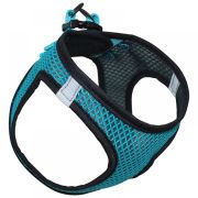 TRIOL Шлейка-жилетка нейлоновая для собак XS бирюзовая обхват груди 340-360 мм