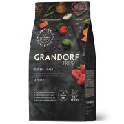 GRANDORF Fresh Сухой корм для взрослых кошек с ягнёнком и бататом 0,4 кг