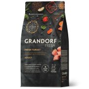 GRANDORF Fresh Сухой корм для взрослых кошек с индейкой и бататом 0,4 кг