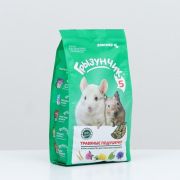 ЗООМИР ГРЫЗУНЧИК Корм-лакомство для грызунов и кроликов травяные подушечки 0,28 кг