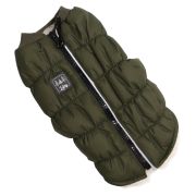 LION Жилетка для собак на меховом подкладе , зеленый 38-40 см