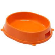 GAMMA Миска пластиковая, Карамель, орнажевая 0,2 л