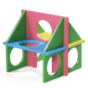 TRIOL LITTLE TOWN Комплекс для мелких животных «Фитнес» складной 125*125*125 мм