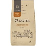 SAVITA Сухой корм для котят, с индейкой и бурым рисом 2 кг