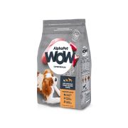 ALPHA PET WOW Сухой корм для взрослых собак мелких пород индейка и рис 1,5 кг